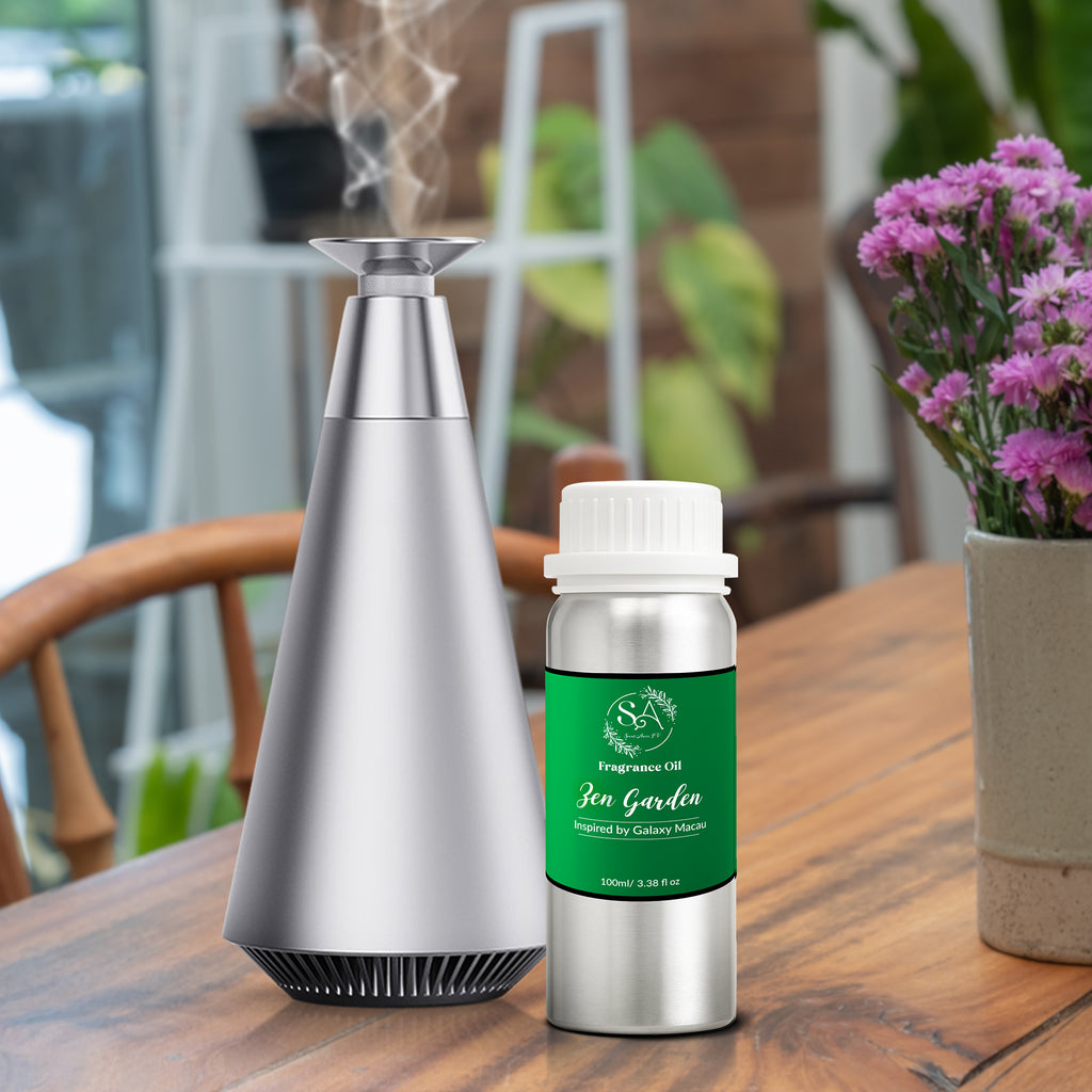 Scent Aura IV Zen Garden Fragrance Oil Inspired by The Galaxy Macau Hotel Scent for All Diffusers Safe for Family & Pets