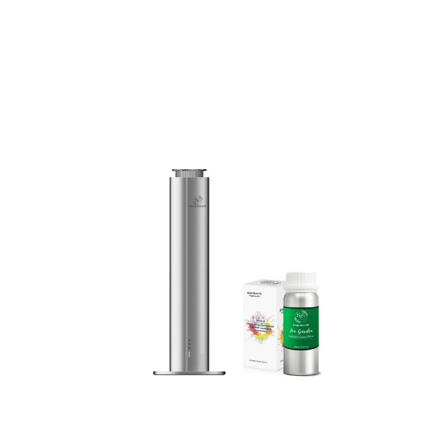 Scent Aura IV Mini Pro 1s Waterless Scent Diffuser (Silver)